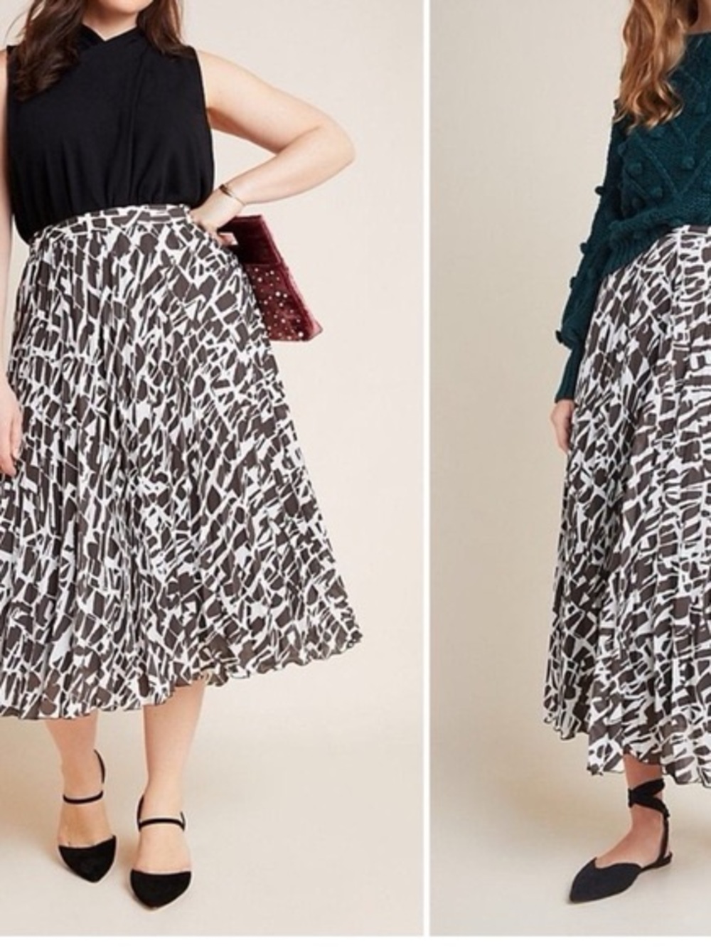 Maeve Hildi Midi Skirt